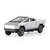 Auto a Control Remoto Estilo Cybertruck Plateado