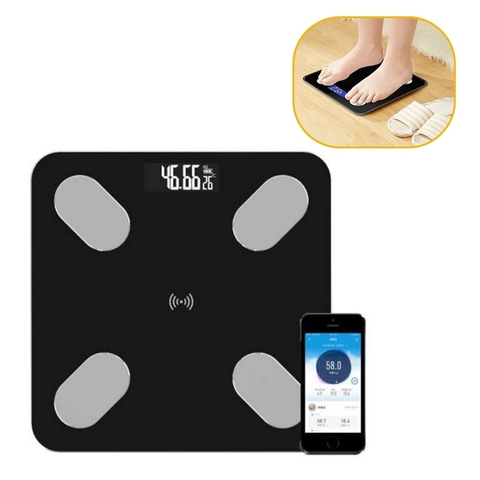 Balanza Inteligente Bluetooth - Medidor de Peso y Grasa