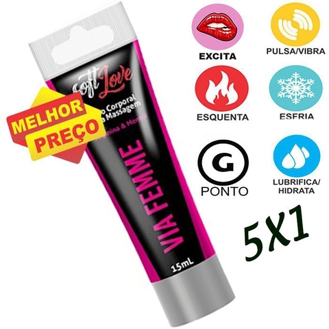 VIA FEMME (MULTIPLICADOR DE ORGASMO) 15ML
