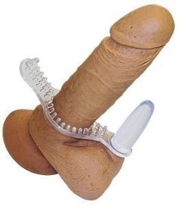 ANEL ESTIMULADOR COM PLUG TRASNPARANTE