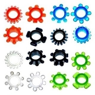 Anel peniano mega strech cores variadas