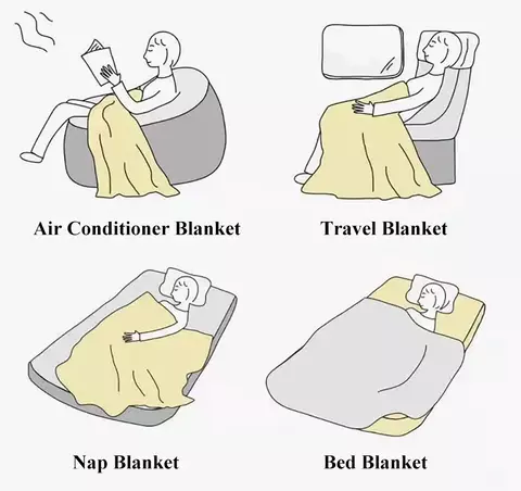Cobertor de sofá anti-risco de cor sólida
