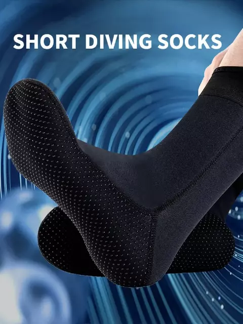 e meias de mergulho wetsuit sapatos antiderrapante adulto quente reta