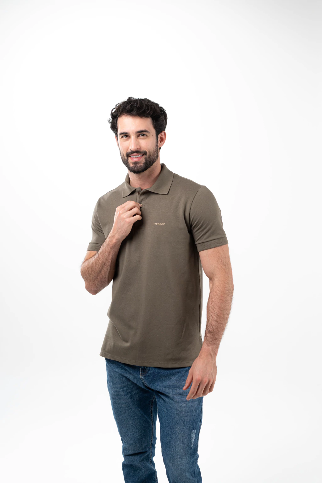 Polo Origem - Verde Oliva