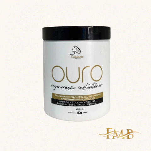 Máscara de Ouro Cativante – Hidratação Intensiva e Brilho Luminoso (500g) - comprar online