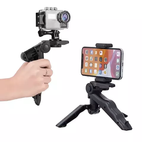 Mini Tripe Profissional Celulares e Câmeras Suporte Mesa - comprar online