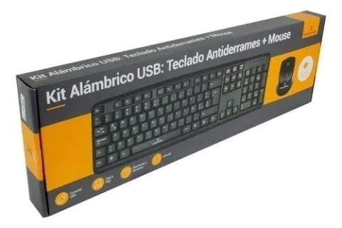 Kit de teclado y mouse perfect shoice
