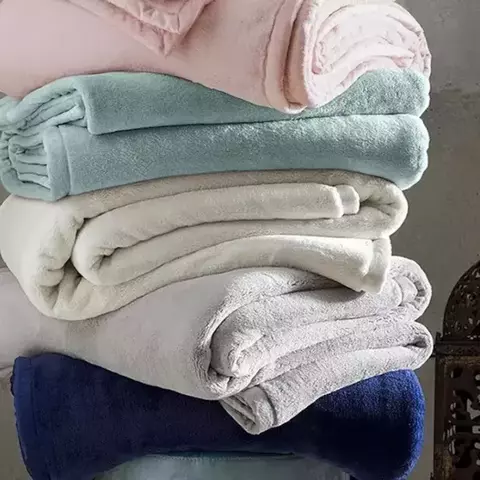 Cobertor Casal Soft Luxo Naturalle 600g/m² Sultan - Pérola