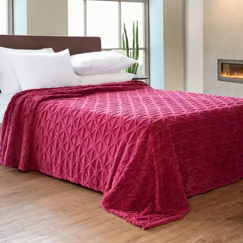 Cobertor Queen Relevo Treliça 2,20m X 2,40m - Lepper