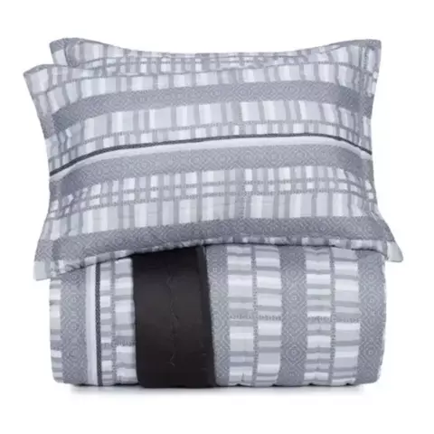 Kit Cobre Leito King Toque Acetinado Altenburg Conectada – Tonal Grey