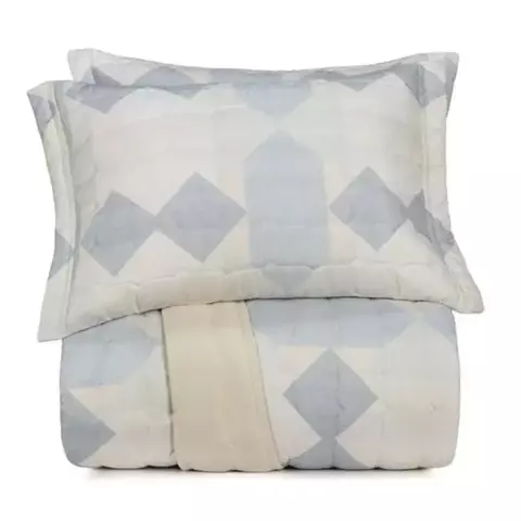 Kit Cobre Leito Queen Conectada Toque Acetinado Altenburg - Diamond Collage