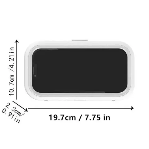 Suporte de Parede à Prova D’Água com Aromaterapia – Rotação 360° e Toque Sensível