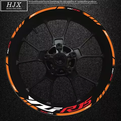 Adesivo Refletivo de Roda YZF-R15 – Conjunto Completo Personalizado