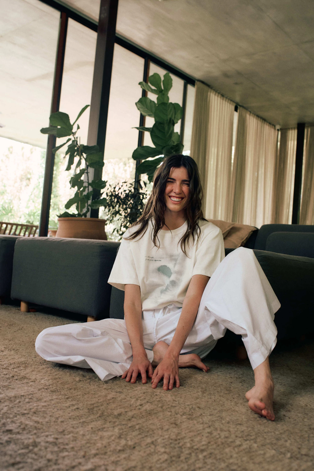 Remera Lienzo Natural