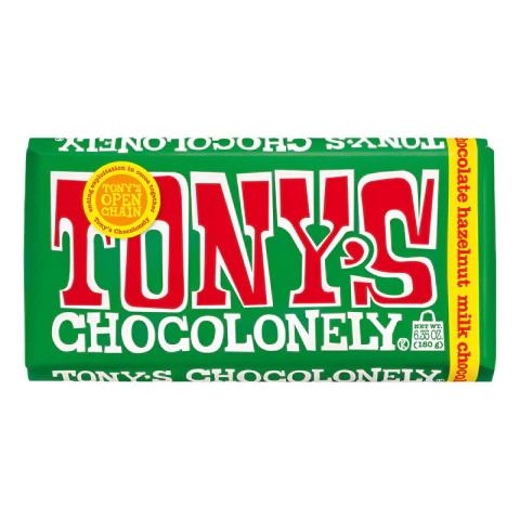 Chocolate Tony's Chocolonely Leche Con Avellanas 180g