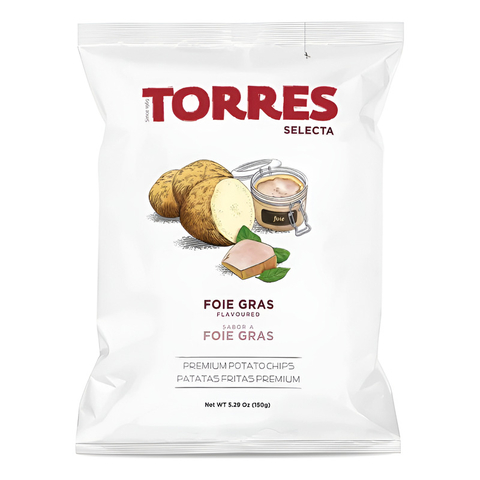 Snack Torres Papas Fritas Foie Gras Importado España 150g
