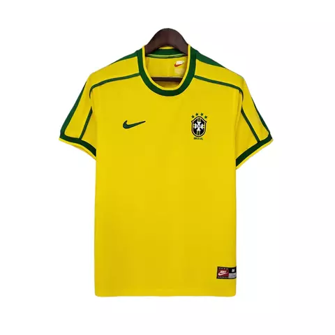 Camisa Seleção Brasileira I Retrô 1998 Nike Torcedor Masculina - comprar online