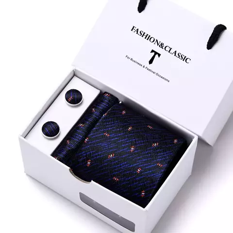 Conjunto gravata e abotoadura - comprar online