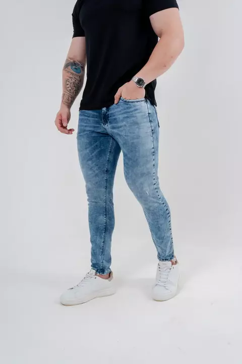 Calça Skinny Destroyed - comprar online