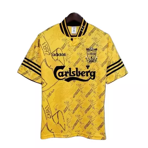 Camisa Liverpool Retrô 1994/1996 Amarela - Adidas - comprar online