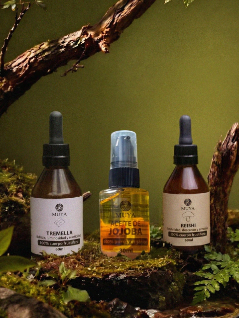 Combo Belleza y Calma - Goteros de 60ml - Aceite de jojoba 30ml
