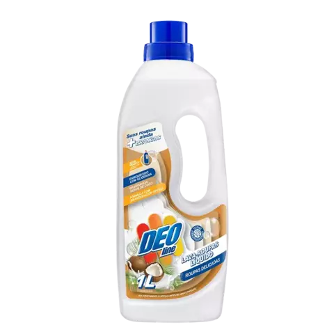 Sabão Líquido Coco Roupas Delicadas 1 Litro - Deoline