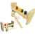 Brinquedo Bate Pinos em Madeira com Martelo Educativo Sensorial - Mimo de Mamãe - loja online