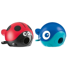 Apontador Croc Croc 1 Furo Com Deposito Animais Maped