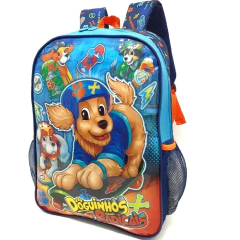 Mochila De Costas Escolar Clio Style Doguinhos Radicais