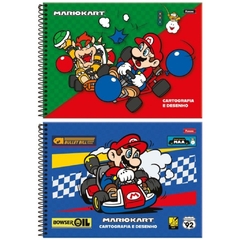 CADERNO DE DESENHO SUPER MARIO REF:33.9271-5
