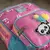 Lancheira Infantil Petit Panda Rosa Ref.16034 - Artigo Escolar - Trilha Multicoisas