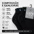 Kit 3 Meias Lupo Preta Cano Medio 41/44 - Trilha Multicoisas