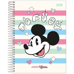 Caderno College Universitario Mickey Libras 160F 10M Foroni