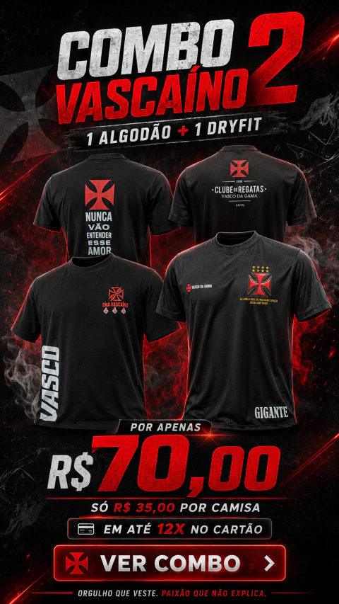 COMBO 2 camisa de Algodão + Dryfit