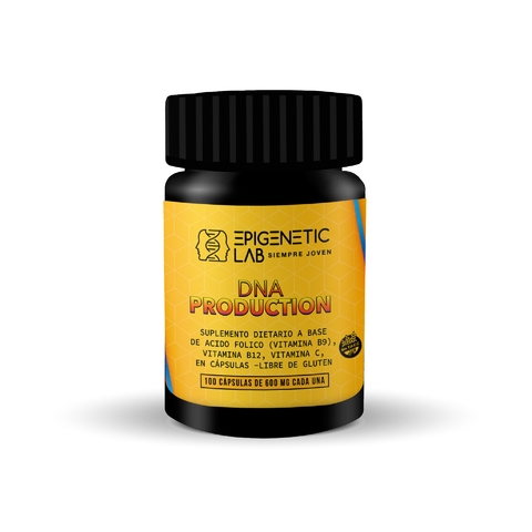 DNA PRODUCTION X 100 CAPSULAS DE 600 MG SIN TACC