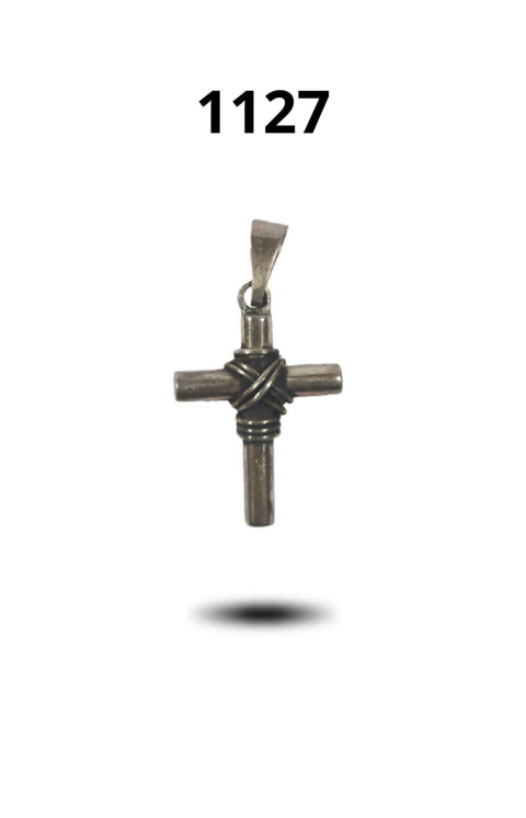 Cruz De Plata 22mm Cod 1127 - comprar online