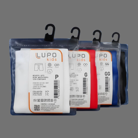 Kit Cuecas Infantil Lupo