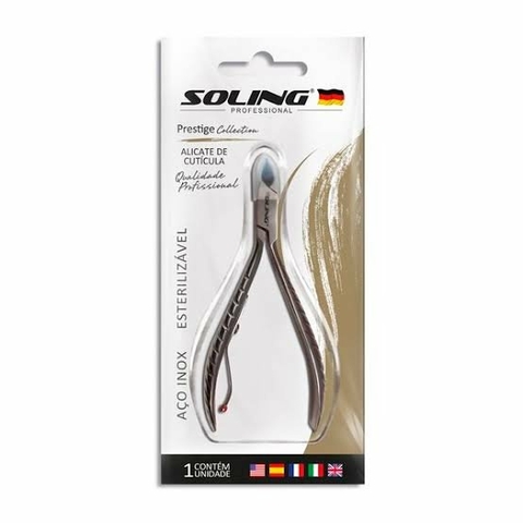Alicate de cutícula profissional Ref 360 Soling