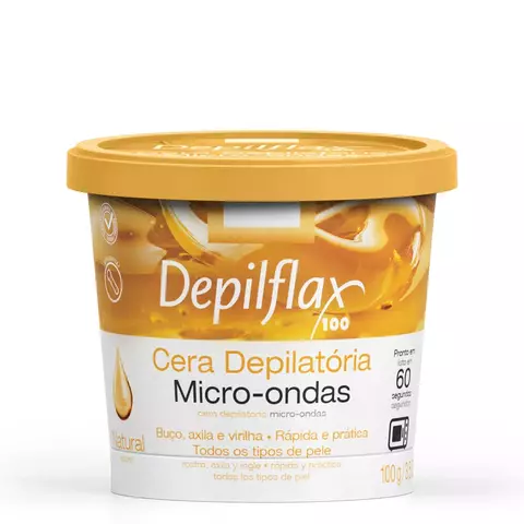 Cera microondas Depiflax 100g