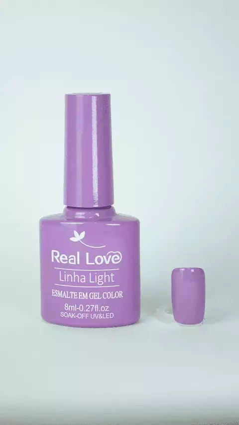 Esmalte em Gel Linha Light 8ml cor P197 - Real Love
