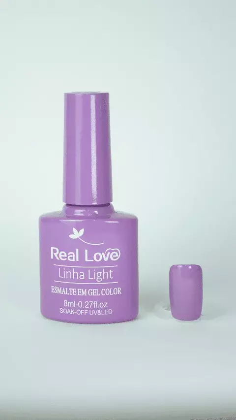 Esmalte em Gel Linha Light 8ml cor P197 - Real Love
