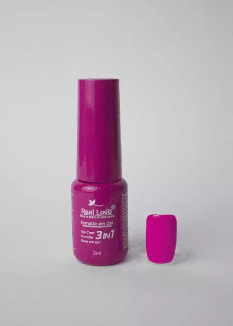 Esmalte em Gel 3 em 1 cor 033 - Real Love