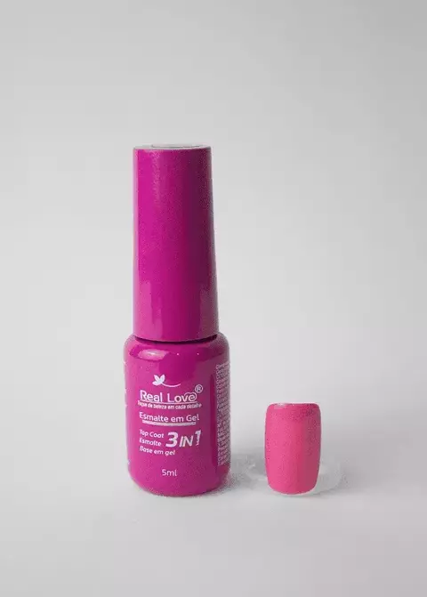 Esmalte em Gel 3 em 1 cor 034 - Real Love