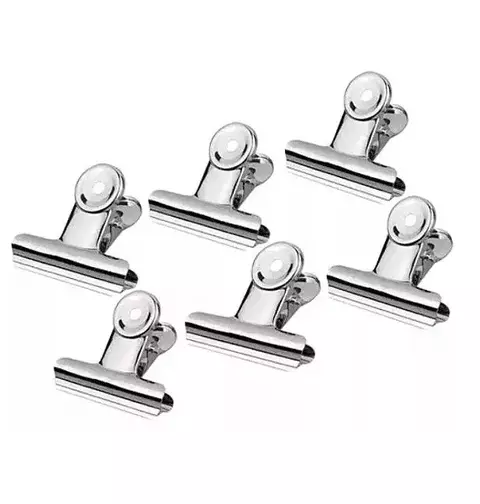 Presilha Metal para Curvatura C - Tamanhos Grandes 3cm kit 6 unidades