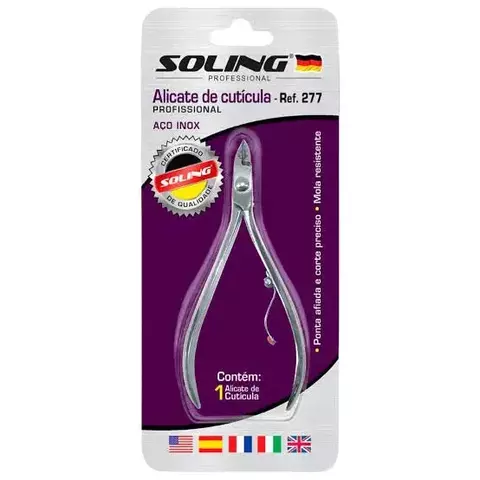 Alicate de cutícula profissional Ref 277