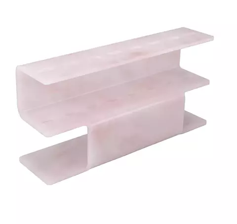 Suporte porta pinças transparente acrílico 6 posições