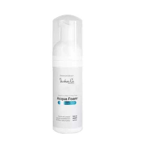 Espuma de limpeza Acqua Foam Timeless Skin Lashes co 150ml - Peles maduras ou ressecadas Aqua