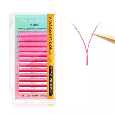 Y Nagaraku Volume brasileiro Rosa Pink colorido