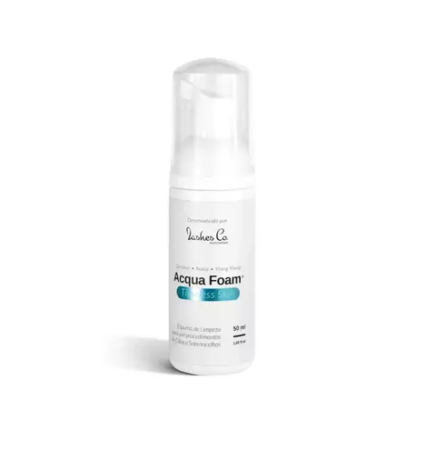 Espuma de limpeza Acqua Foam Timeless Skin Lashes co 50ml - Peles maduras ou ressecadas Aqua