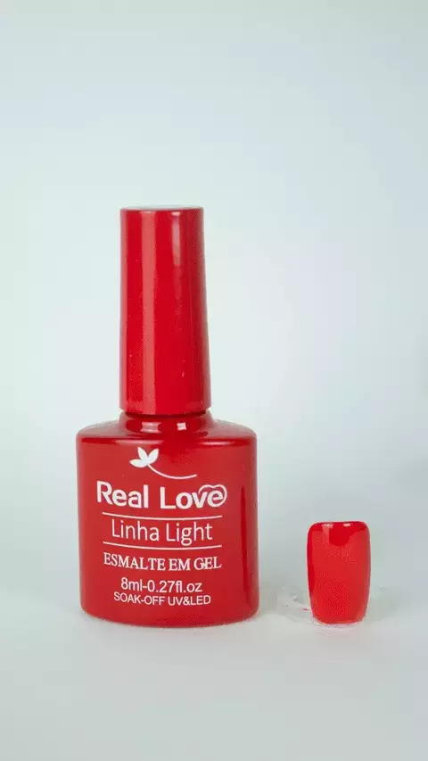 Esmalte em Gel Linha Light 8ml cor P042 - Real Love